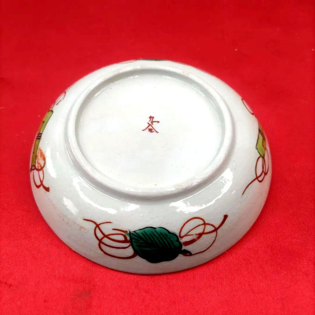 九谷焼　古九谷　色絵　豆皿　小皿　なます皿　6客セット