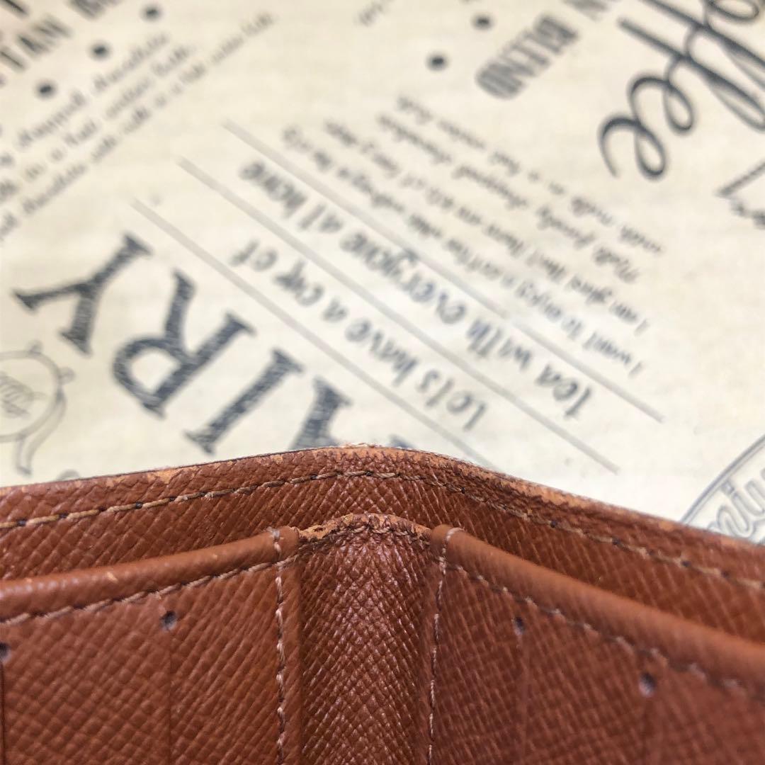 ルイヴィトン 折り財布 モノグラム ポルト ビエ・6カルト クレディS3351