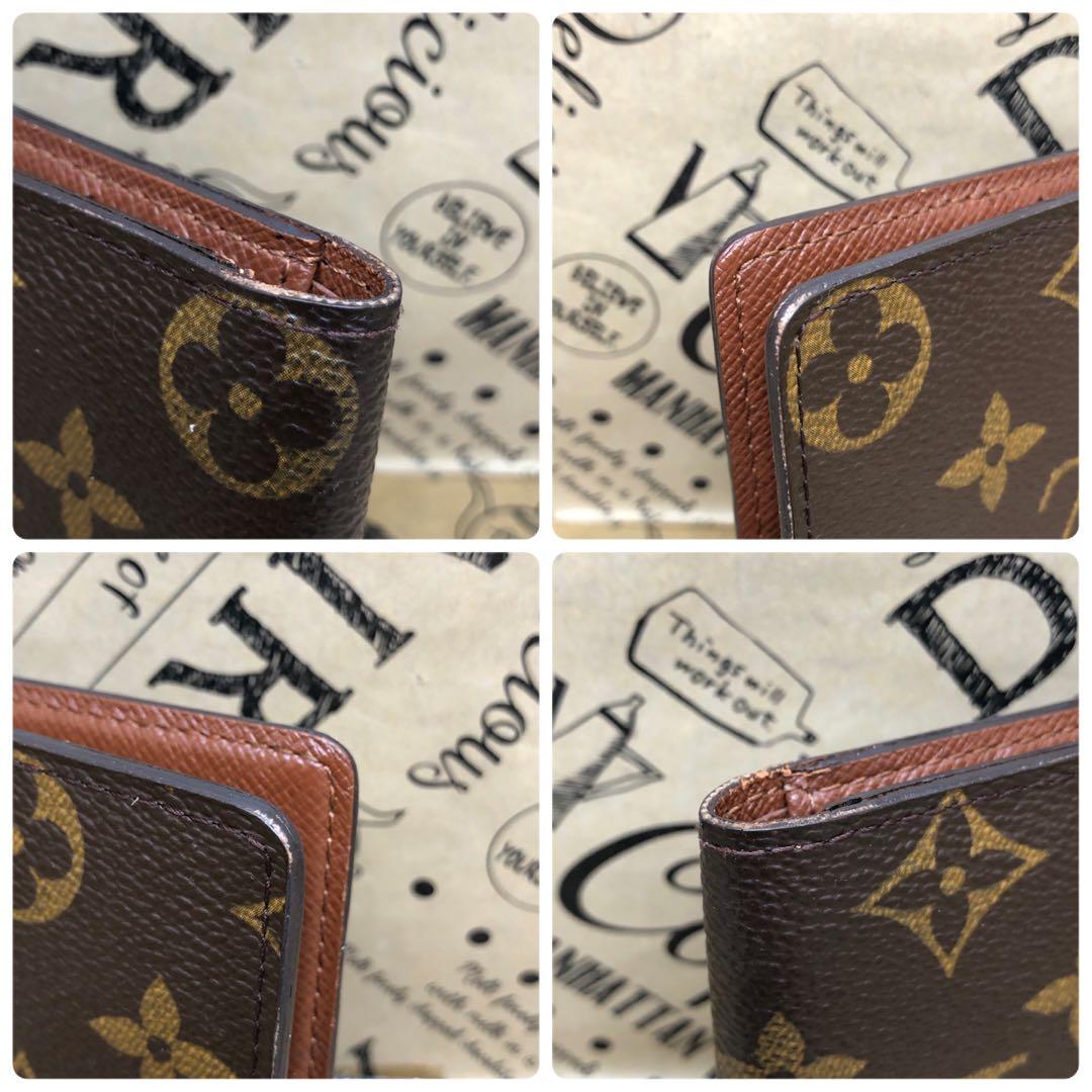 ルイヴィトン 折り財布 モノグラム ポルト ビエ・6カルト クレディS3351