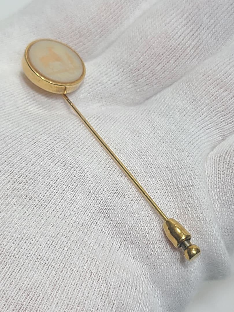 エルメス コロゾ ピンブローチ ゴールド