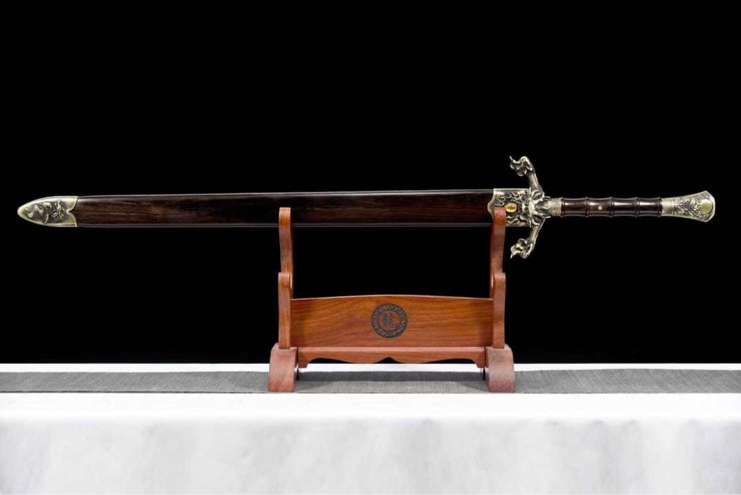 約束の剣 真劍 刀劍 武具 骨董 時代武具 西洋剣 黒檀