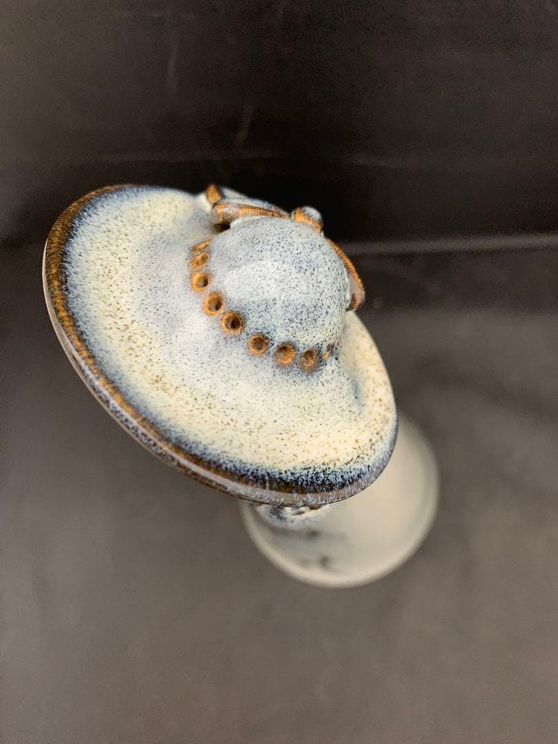 布引焼 女性 陶芸 置物 オブジェ