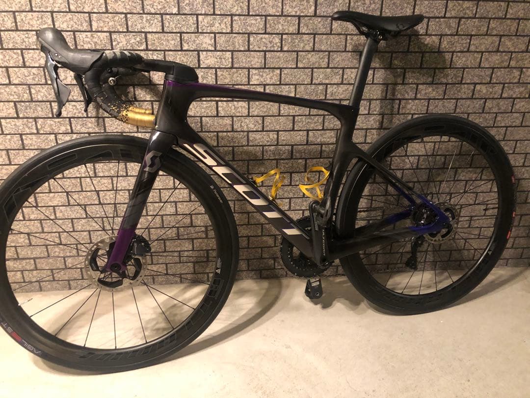 ホイール関係なし送料込みSCOTT FOIL HMX DISCパワーメーター付き