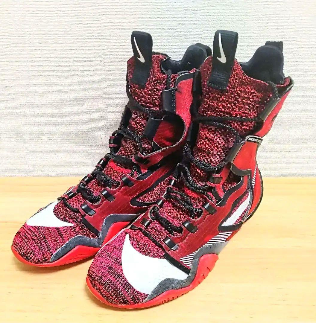 ナイキ ボクシングシューズ ハイパーKO2 赤 27cm／HyperKO - メルカリ