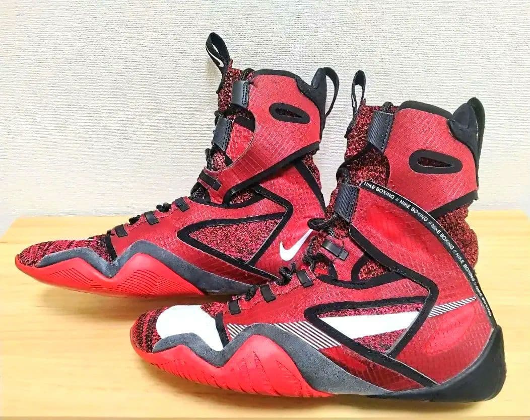ナイキ ボクシングシューズ ハイパーKO2 赤 27cm／HyperKO - メルカリ
