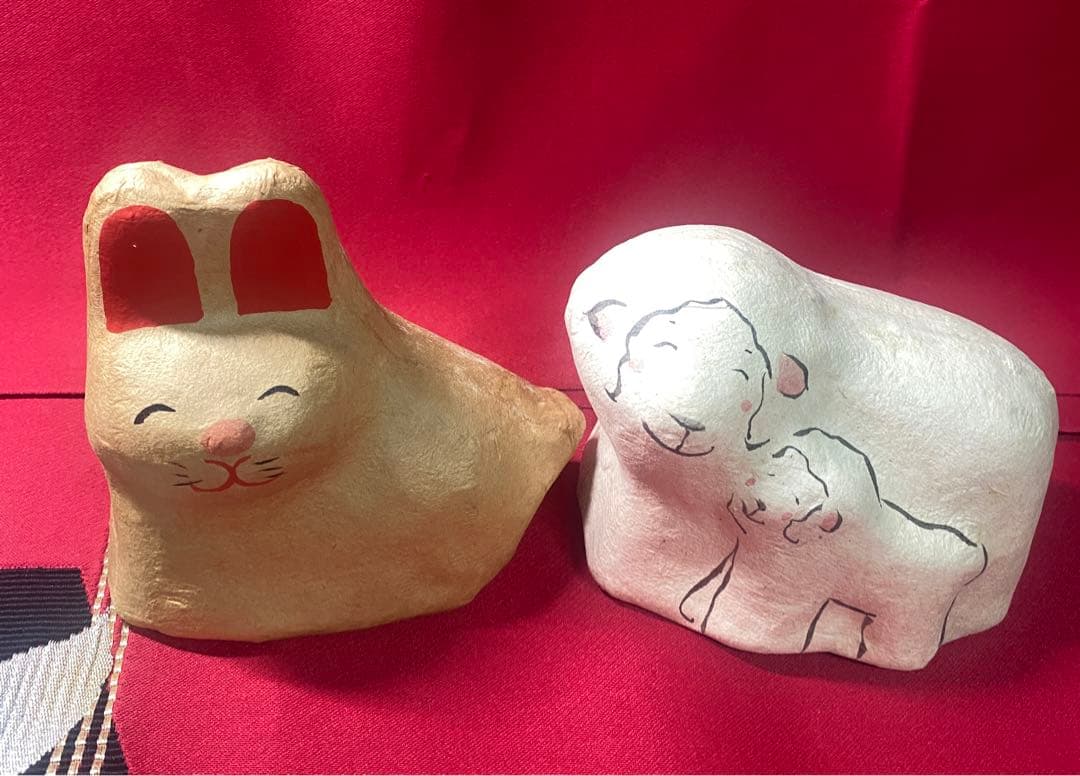 レア 上山張子 ぞう六 蔵六面工房 干支 張り子 置物 11干支 - メルカリ