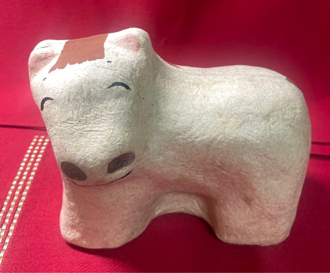 レア 上山張子 ぞう六 蔵六面工房 干支 張り子 置物 11干支 - メルカリ