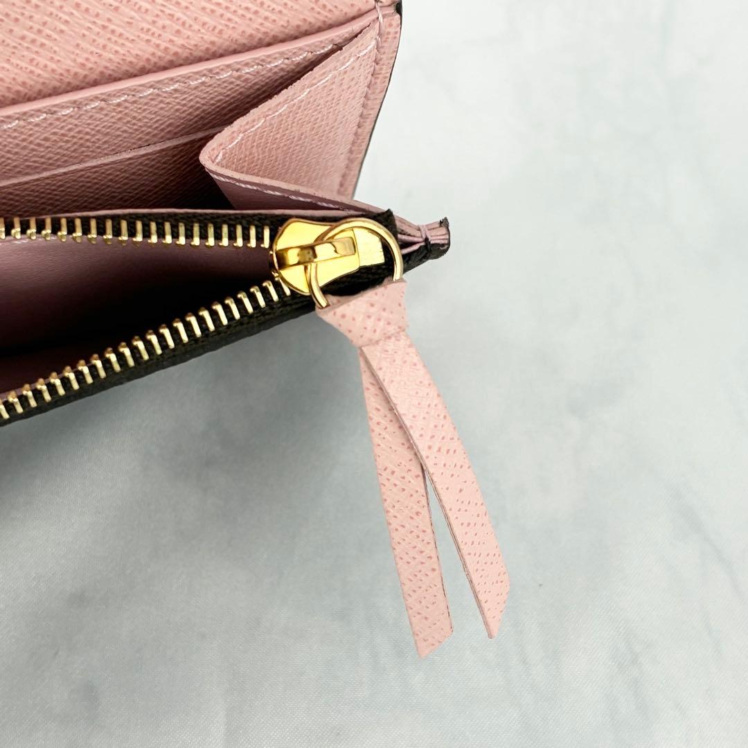 極美品】✨ルイヴィトン ✨ モノグラム 財布 ピンク 保存袋付き