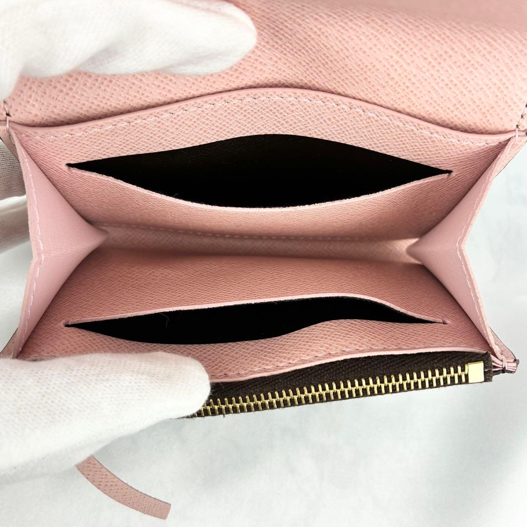 極美品】✨ルイヴィトン ✨ モノグラム 財布 ピンク 保存袋付き