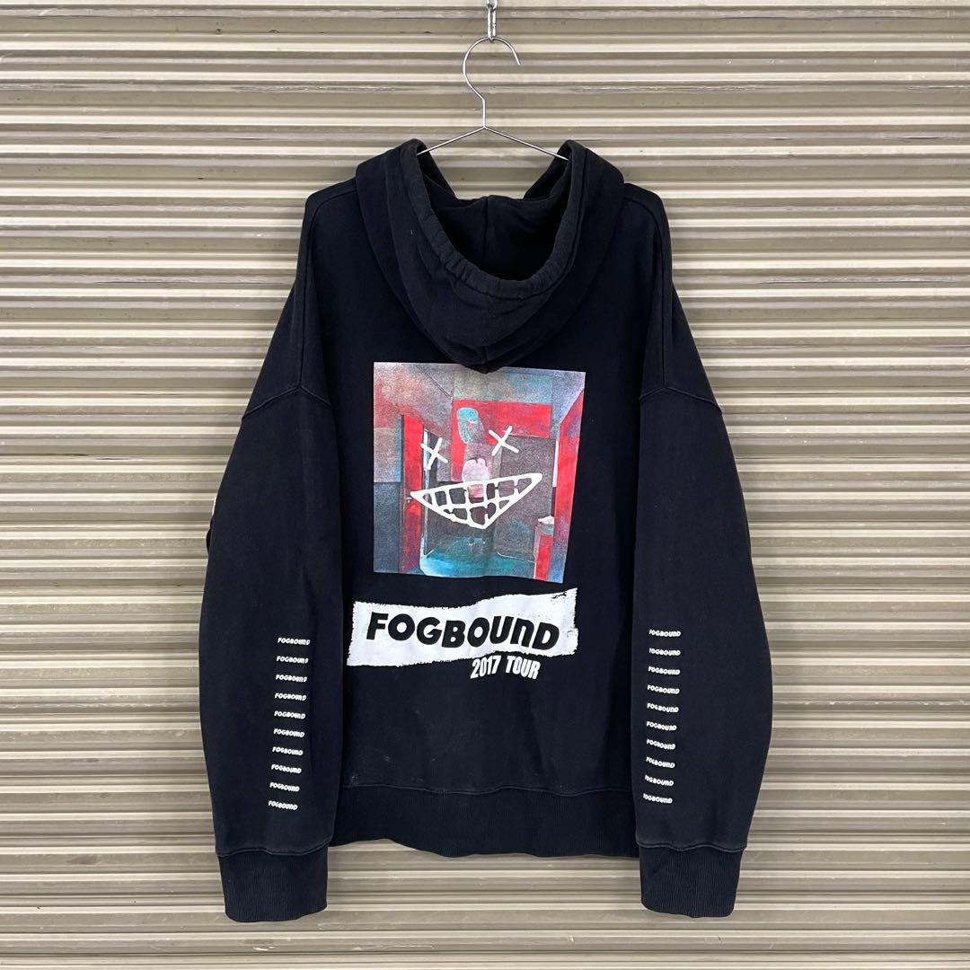 米津玄師 グッズ '17 ツアー FOGBOUND BOOTパーカー ピースくん