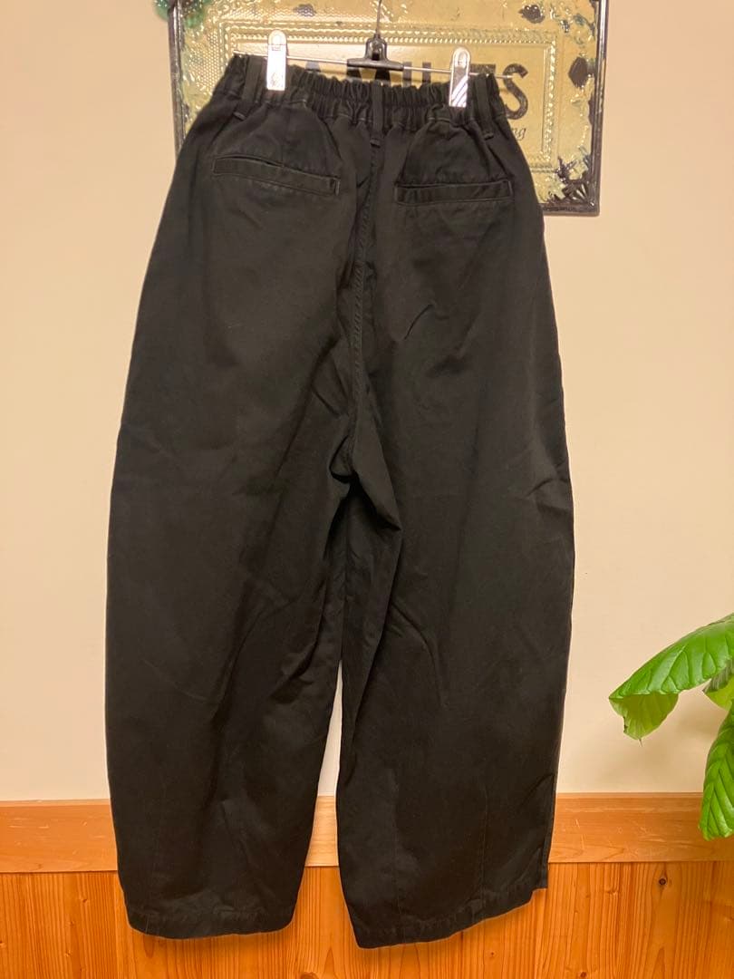 HARVESTY サーカスパンツ ブラック size1