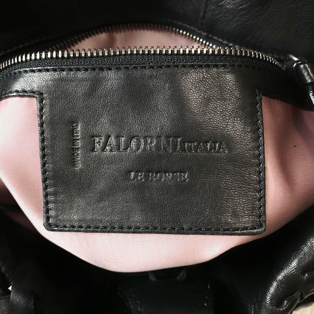 値下げ中 FALORNI ファロルニ ハンドバッグ トート イントレチャート