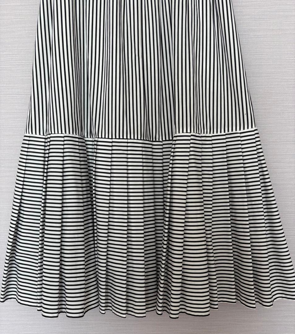 【美品】Rene ルネ　ストライプスカート　5424200