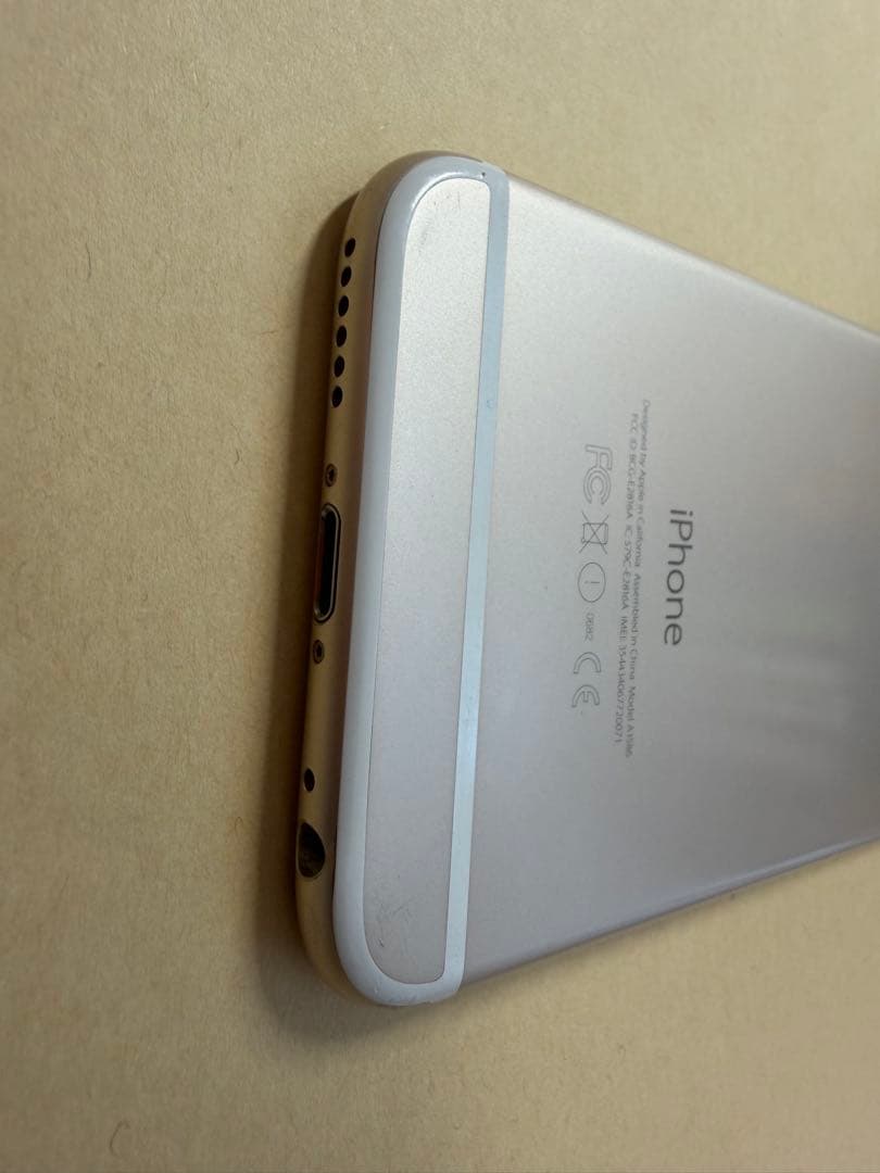 バッテリー100% iPhone6 128GBゴールド