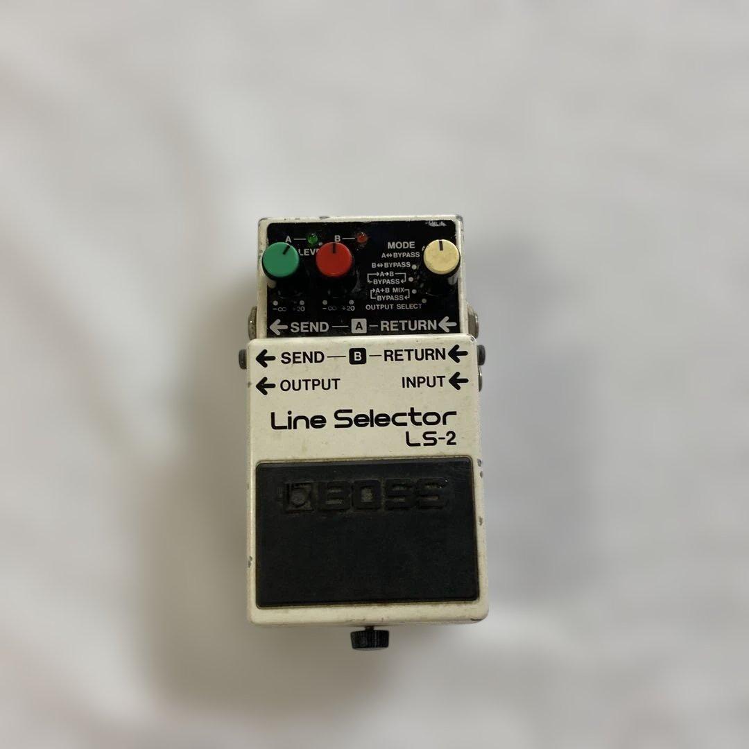 BOSS LS-2 (Line Selector) 動作確認済み。