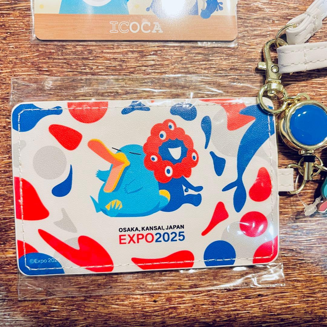 大阪万博限定　 万博記念ICOCA＋合皮パスケース　セット　EXPO2025 ②