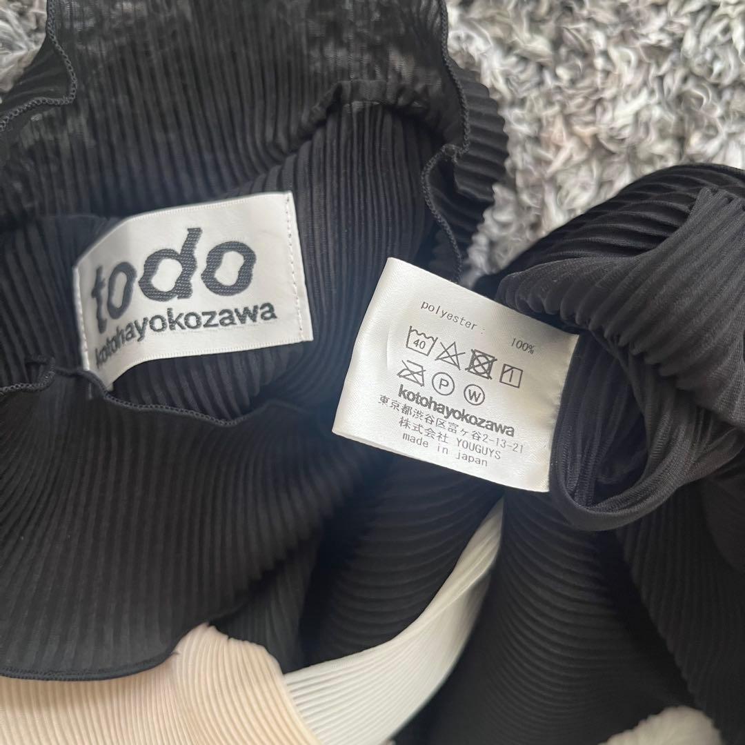 【kotohayokozawa】ノースリーブ ワンピース