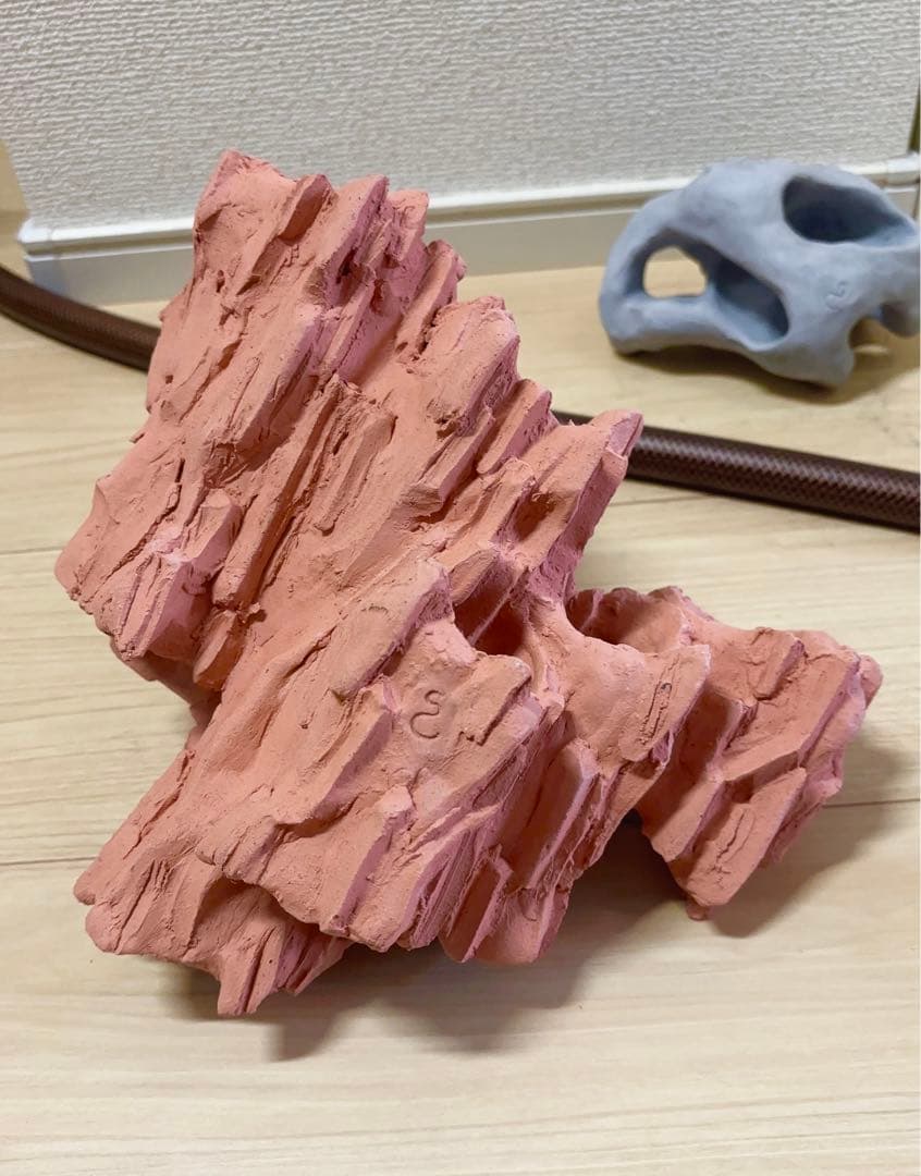SheltaCrafta シェルター 素焼き 手作り 水槽 隠れ家 テラリウム②