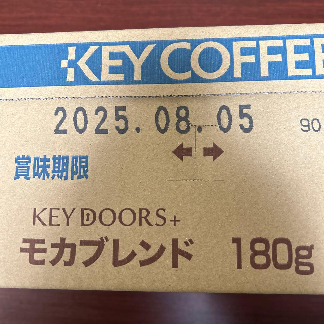キーコーヒー モカブレンド(粉) VP(真空パック)180g×24 キー