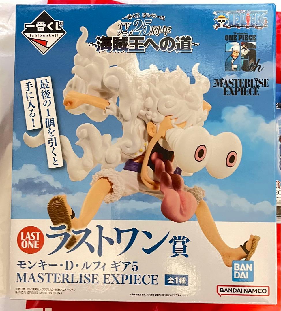 ワンピース 一番くじ 海賊王への道 ルフィ ニカ ラストワン賞 ギア5 おまけ