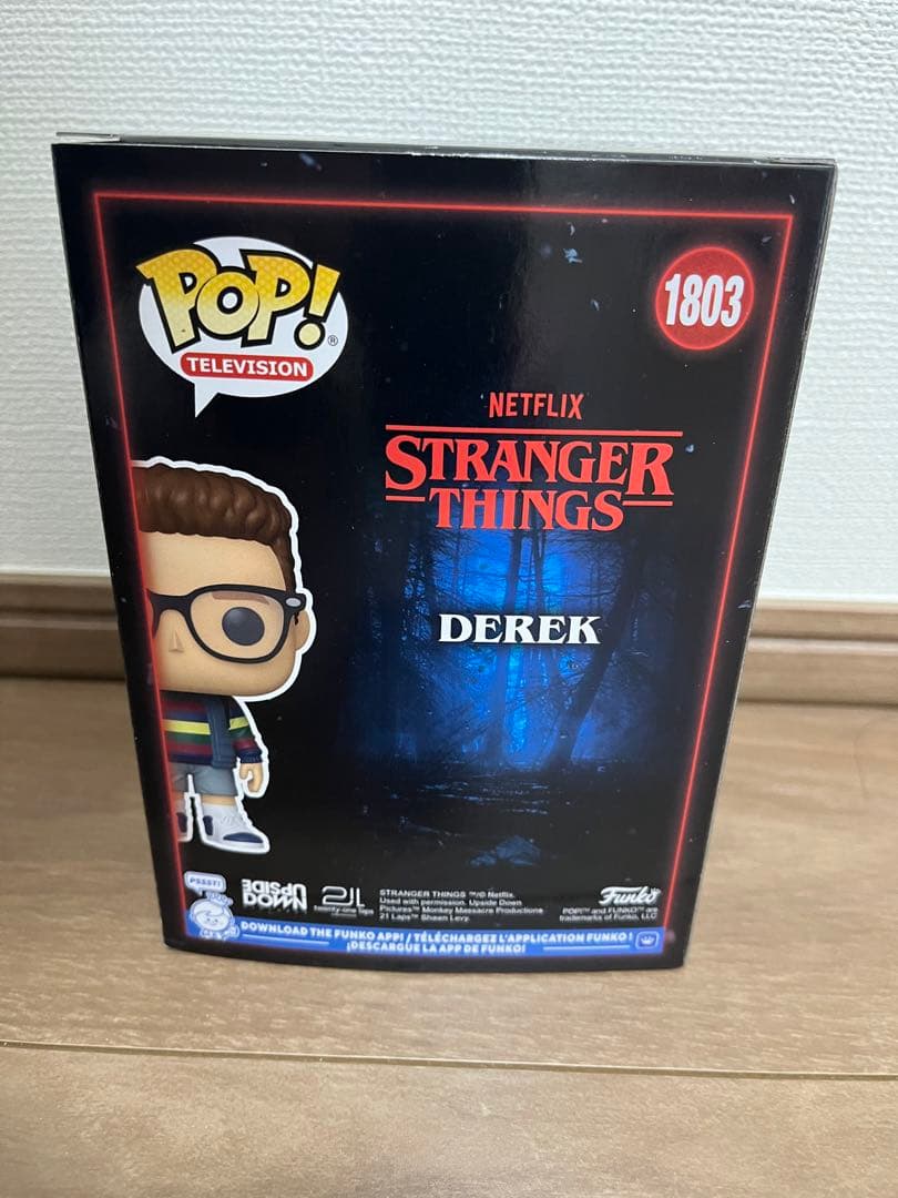FUNKO POP! ストレンジャーシングス　デレク　ファイナルシーズン1803