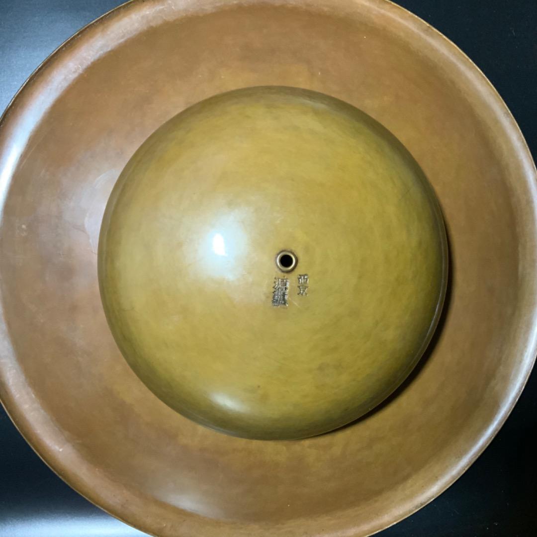 極上・銅鑼尺貮・西京源龍京仏具・本手打・袈裟・仏像・宣徳・鳴物・妙