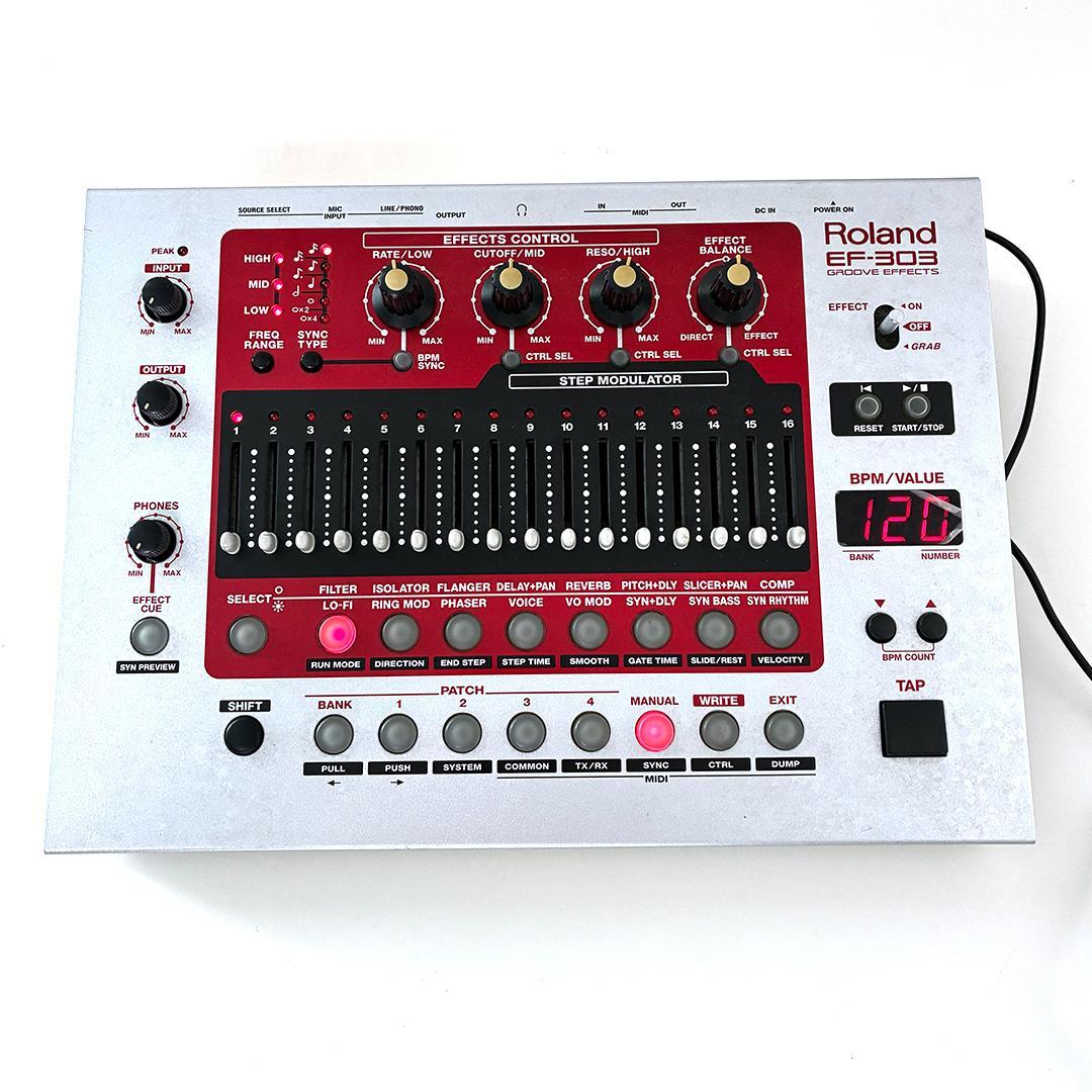 Roland EF-303 GROOVE EFFECTS エフェクター 取説付き Roland EF-303