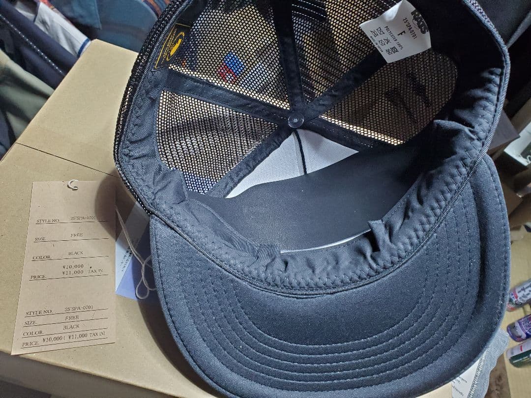 RATS WAY OF LIFE MESH CAP 新品未使用 25ss 黒 - メルカリ