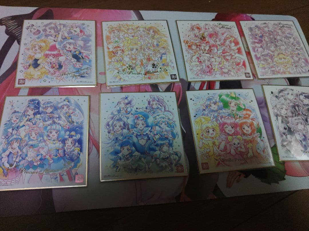 プリキュア 色紙セット 36枚