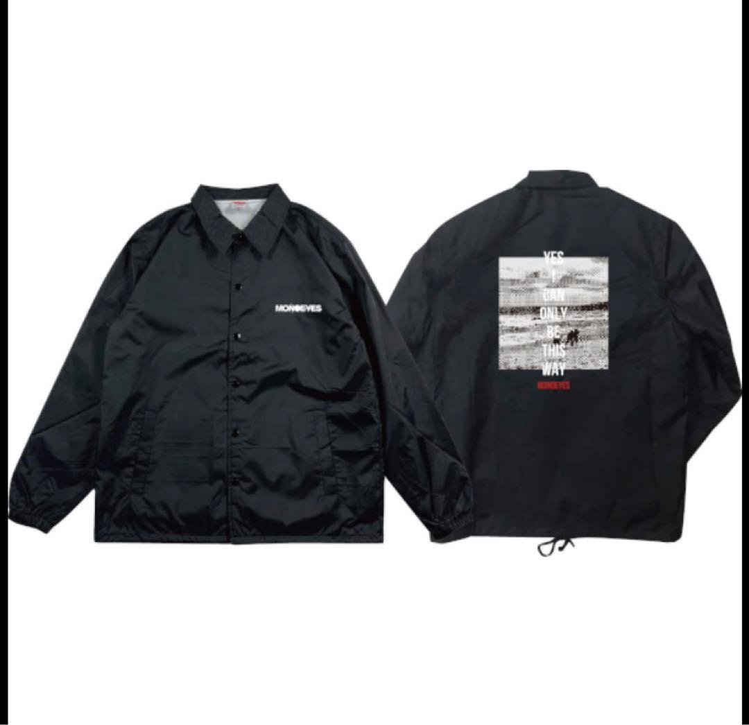 MONOEYES コーチジャケット L 黒 - メルカリ