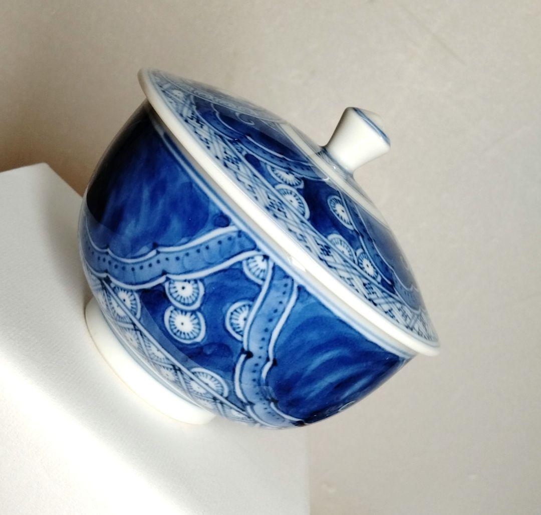 ☆ 九谷長左 山本長左 染付湯呑茶碗 - メルカリ