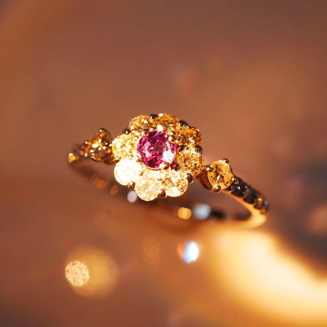 ちかいわ様♡【新品】ブラジル産 アレキサンドライト Pt950 リング 鑑別書付