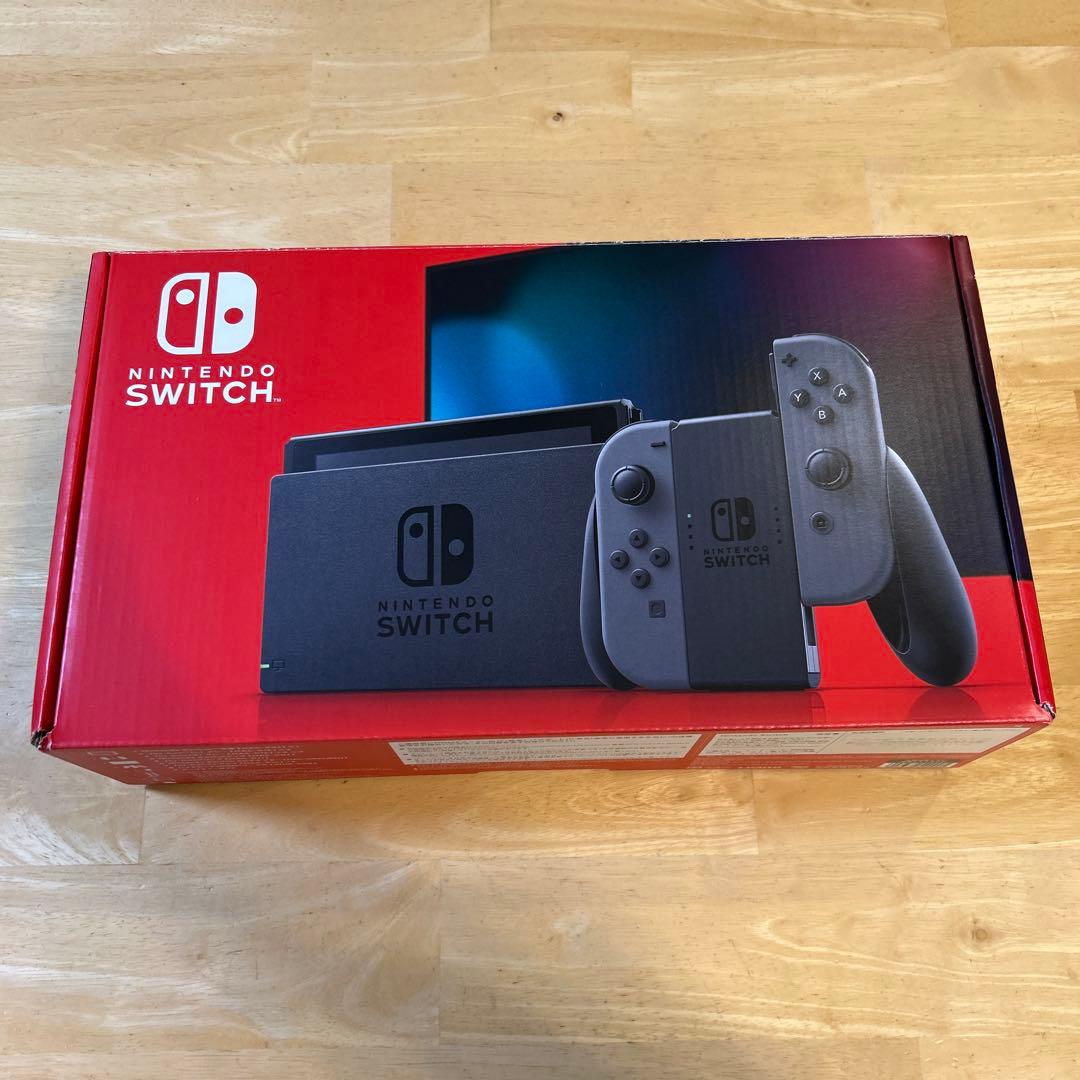 【美品】 Nintendo Switch 本体　グレー