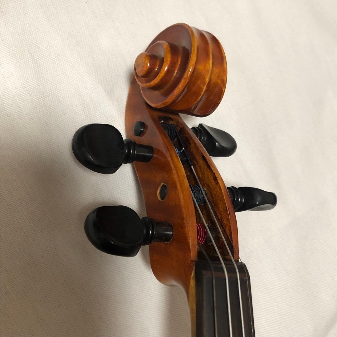 送料込★良品★SUZUKI バイオリン 4/4 No.280 純正弓 1974年