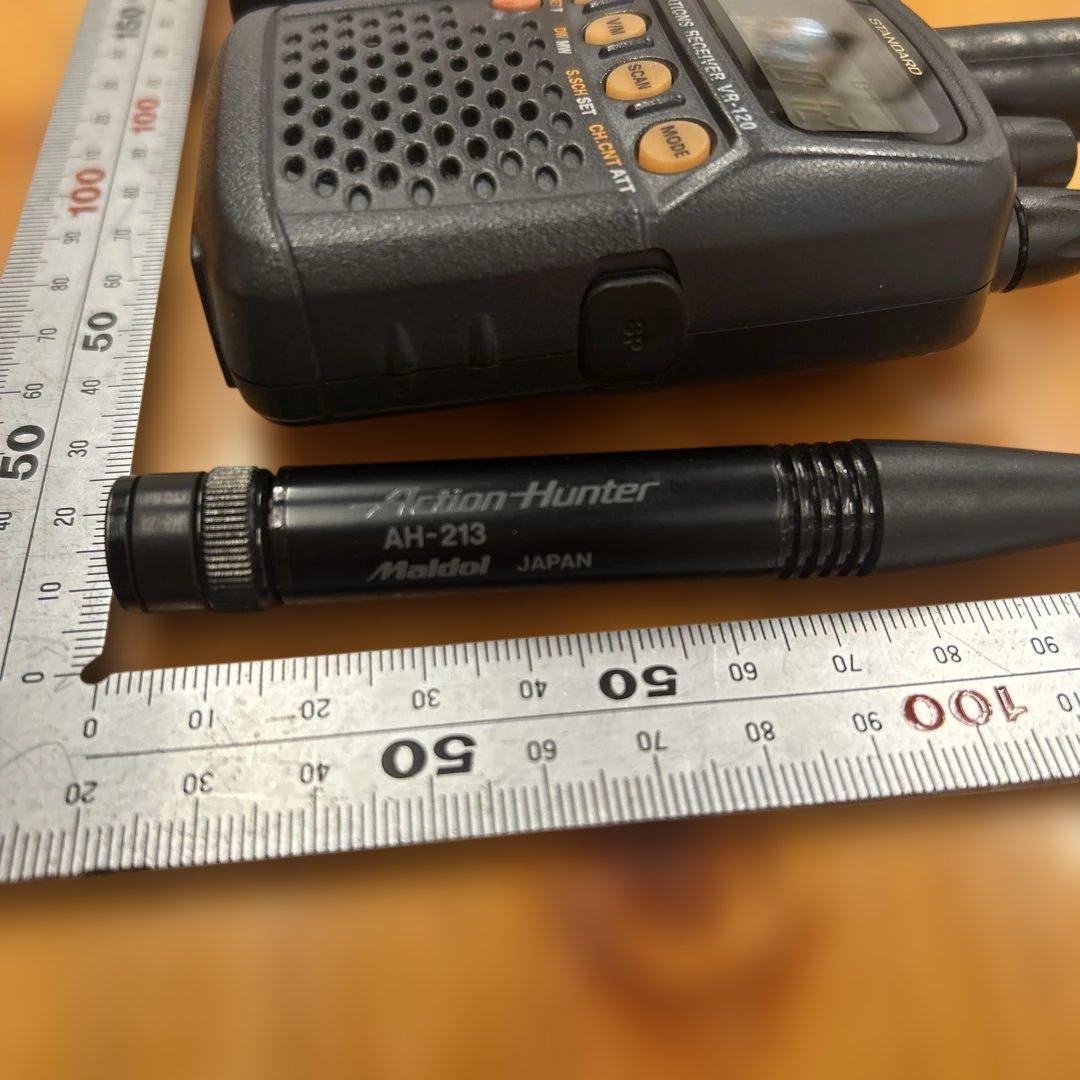 YAESU VR-120 広帯域ハンディ受信機 スタンダード エアバンド