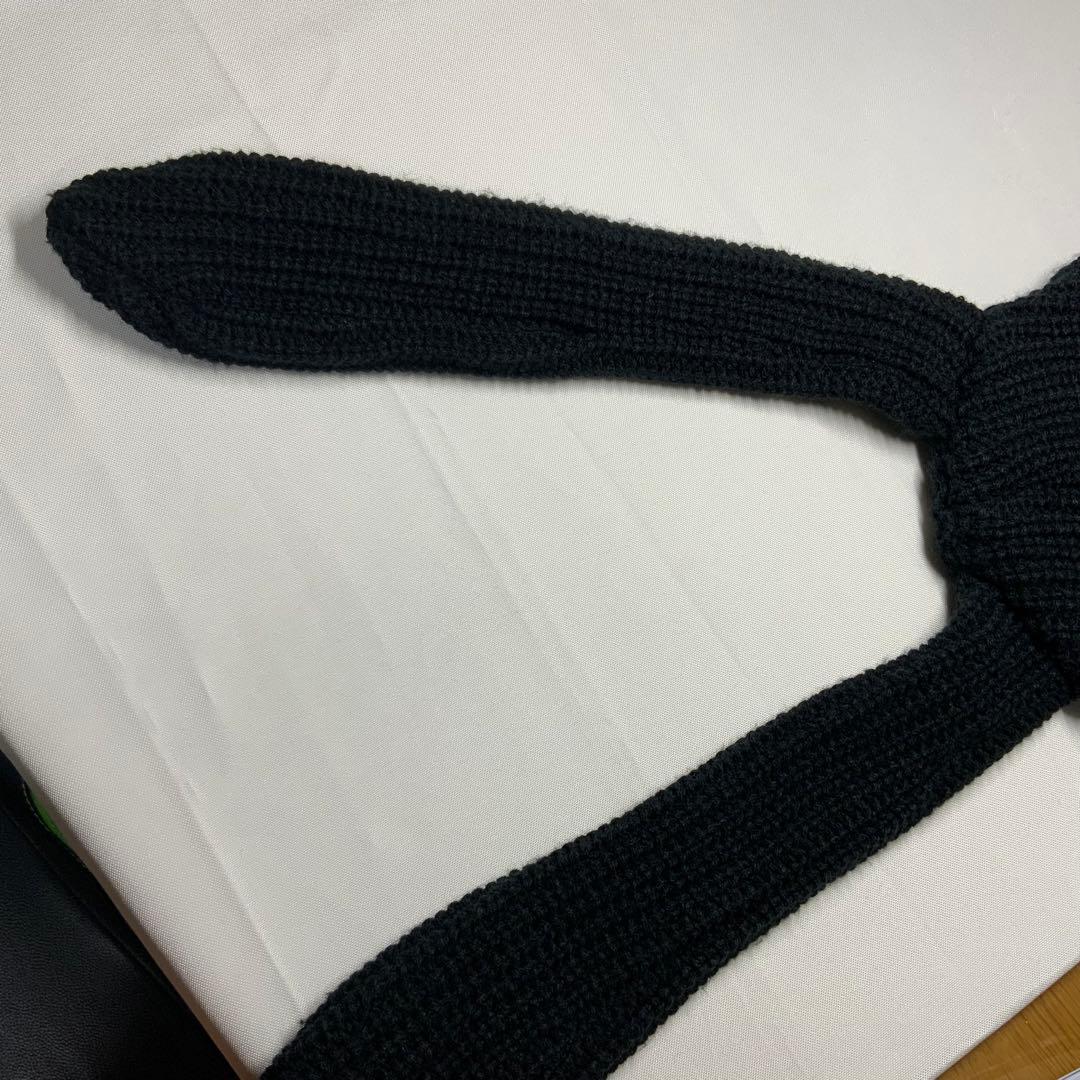 希少】 FR2 月桃 Bunny Ears Beanie ニット帽 ブラック