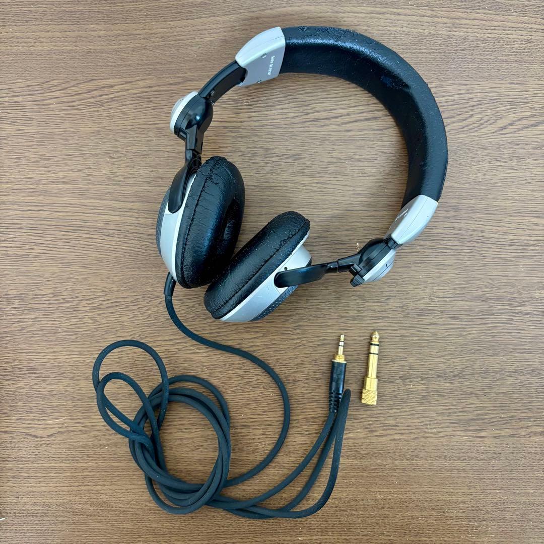 Technics（テクニクス）RP-DJ1200 ヘッドホン 生産完了モデル Technics RP-DJ1200 DJ Headphones Used Free Shipping Black & Purple