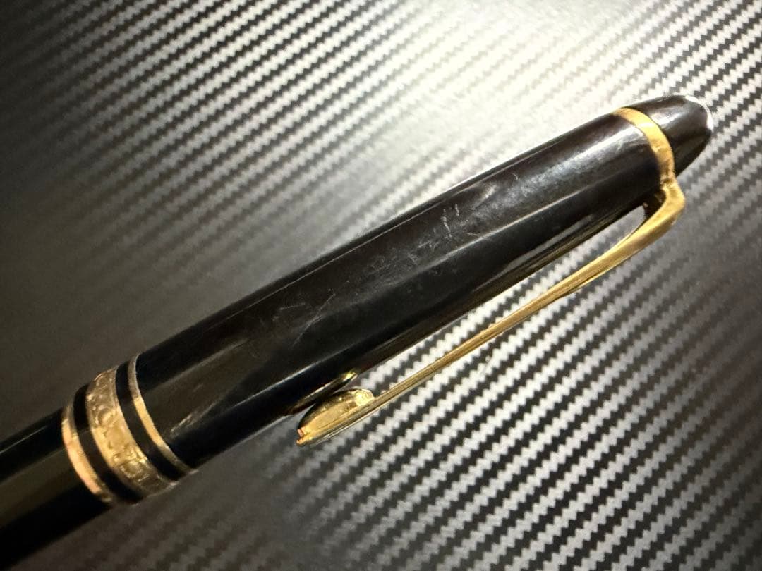 エボナイト芯 モンブラン 144 ブラック 全金 M 中字 万年筆 - メルカリ