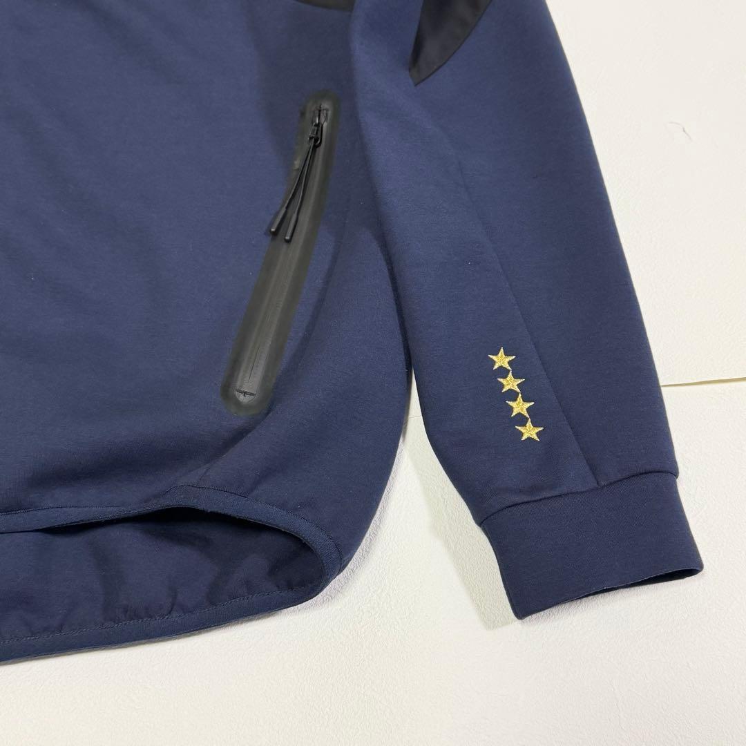 FCRB ベンチレーションフーディパーカー スウェット ネイビー S