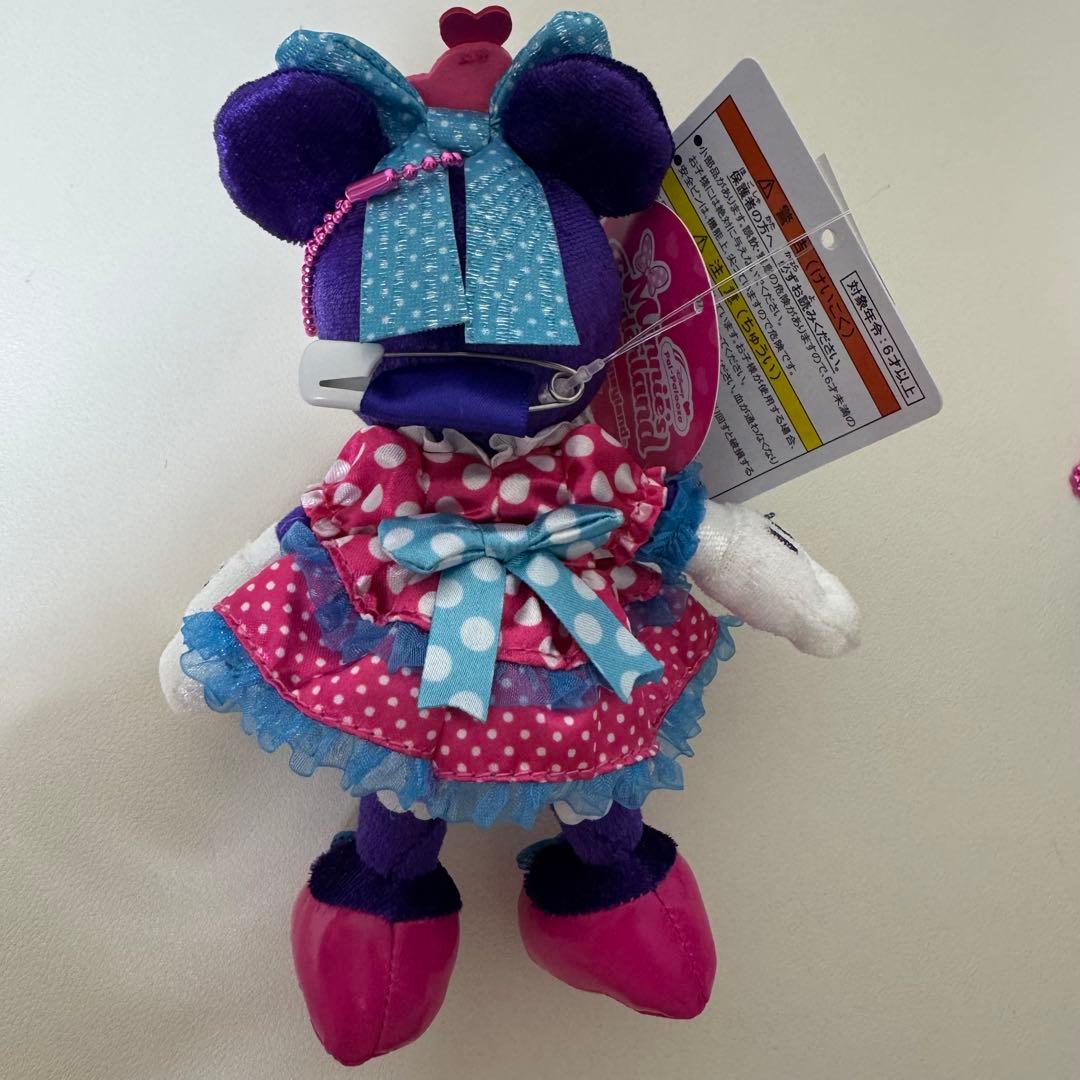 ディズニー パルパルーザ ミニー ミッキー ぬいぐるみバッジ ぬいば