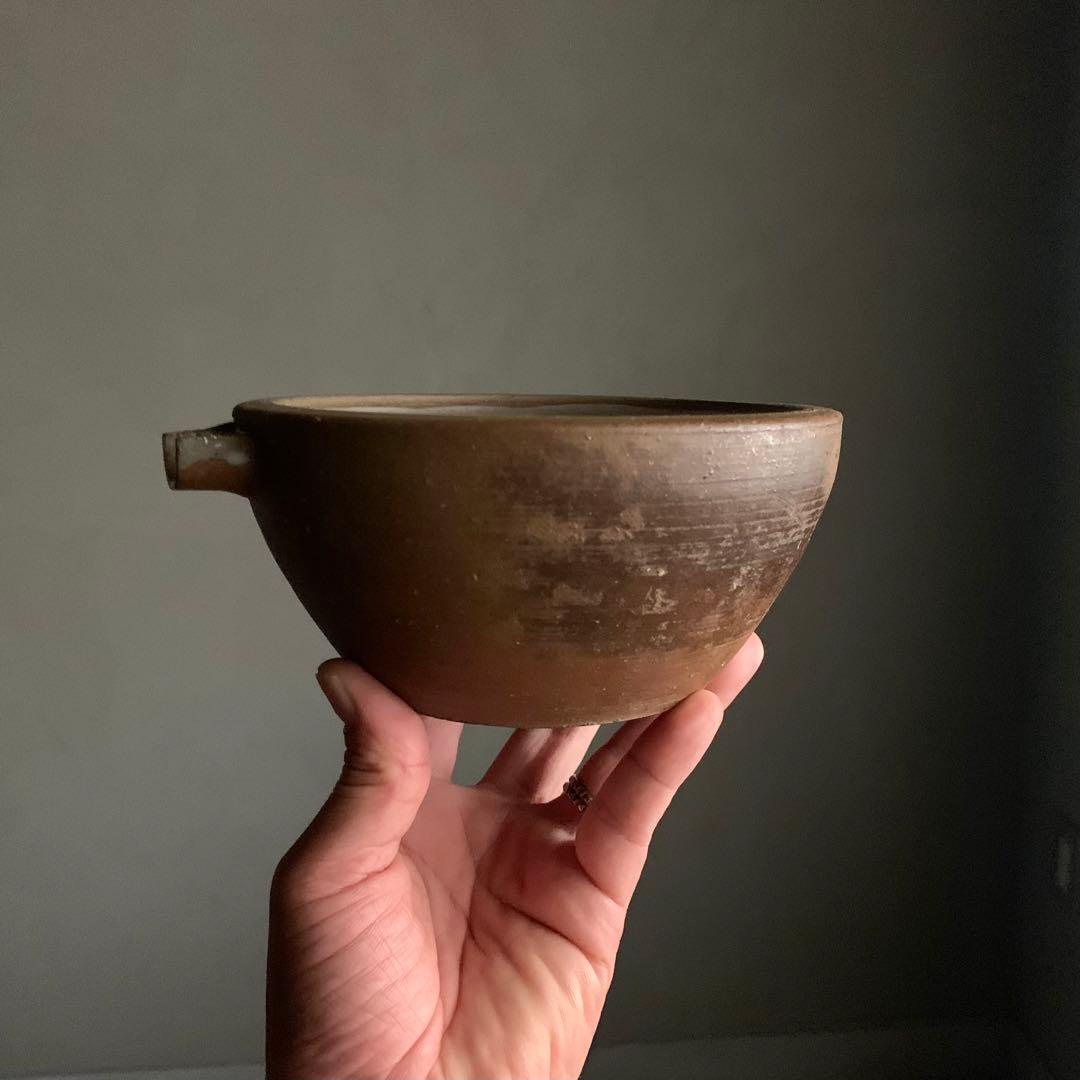 白丹波 片口 古美術 古道具 アンティーク 酒器 丹波焼 立杭焼 - メルカリ