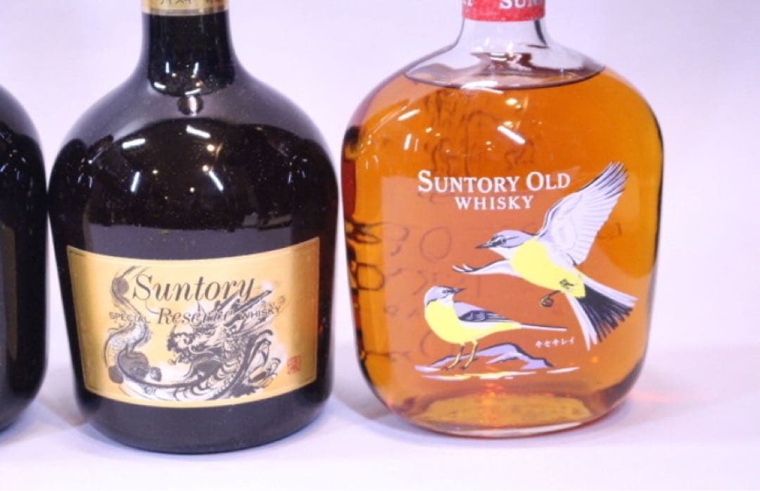 未開栓 古酒 干支 サントリー オールド 5本 リザーブ ウイスキー 当時