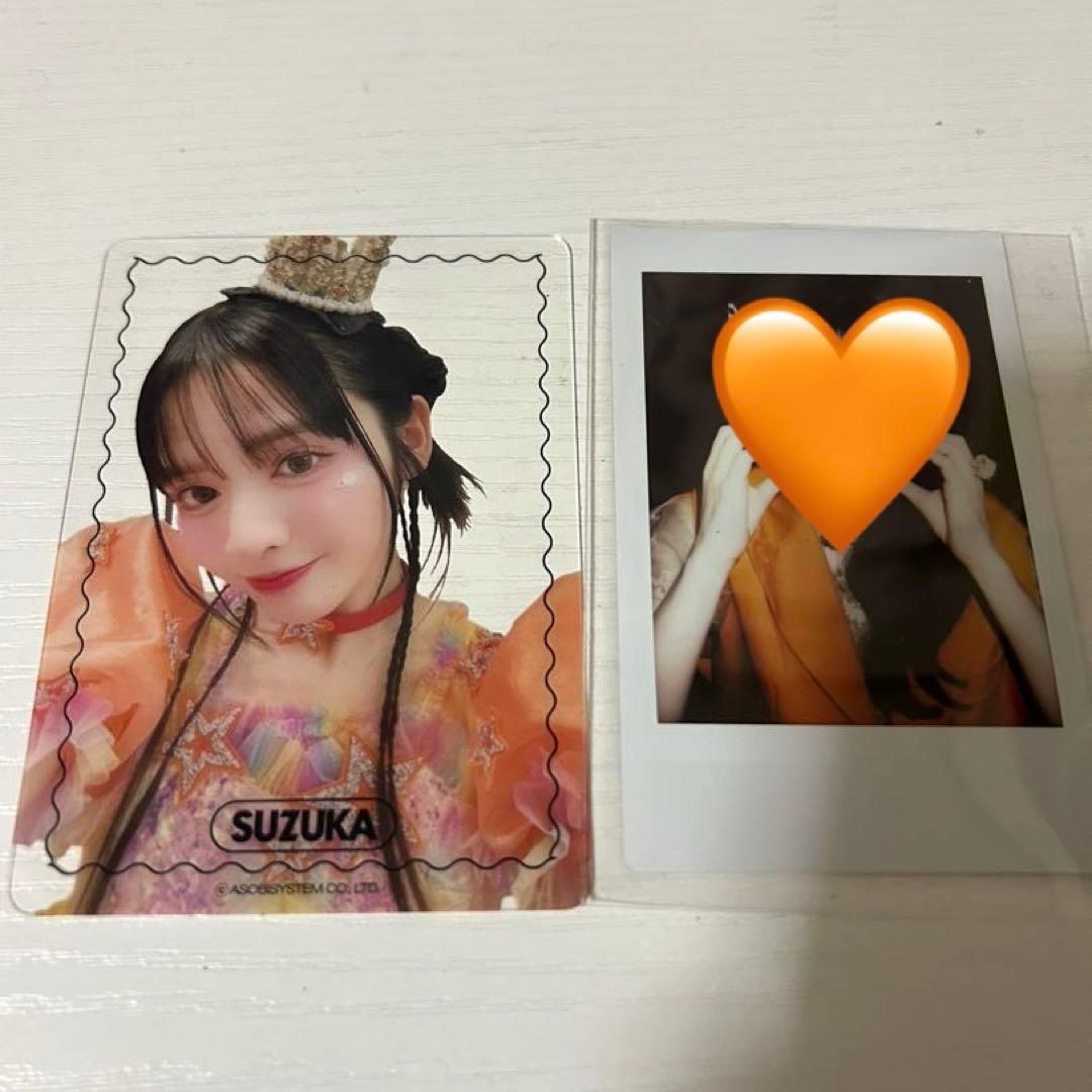 FRUITSZIPPER 鎮西寿々歌 トレカ チェキ FRUITS ZIPPER 鎮西寿々歌 チェキ