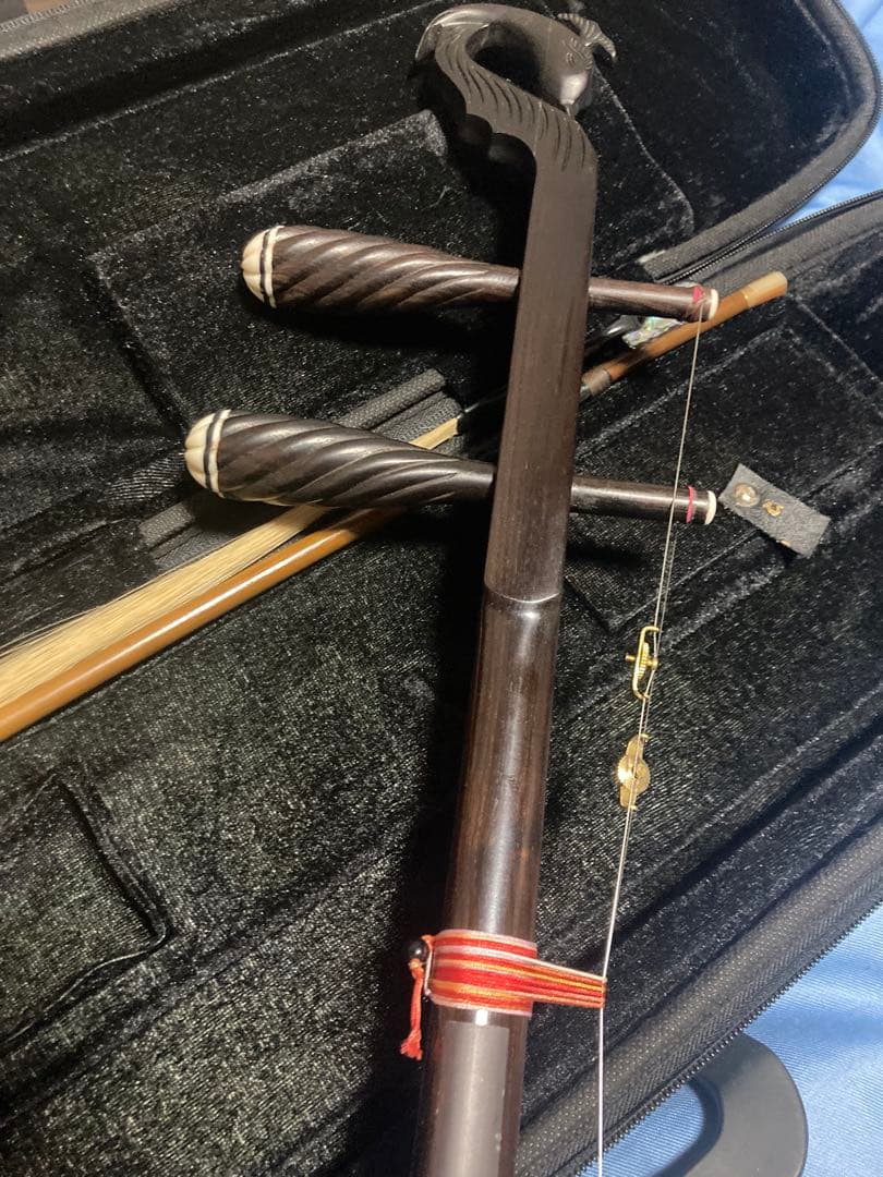 二胡　黒檀　鳳凰