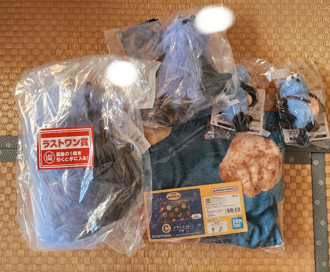 パペット スンスン 一番くじ A賞 C賞 D賞 ラストワン賞 セット おまけ付き