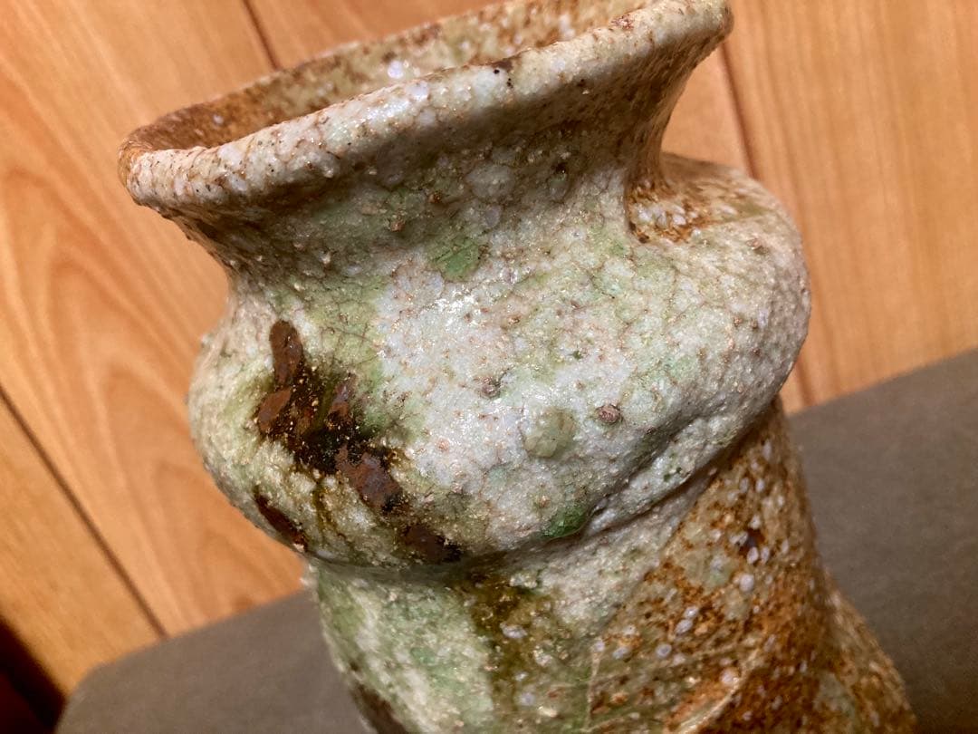 伊賀花入 古伊賀花入 (検索 古信楽 古備前 辻村史朗 谷本貴