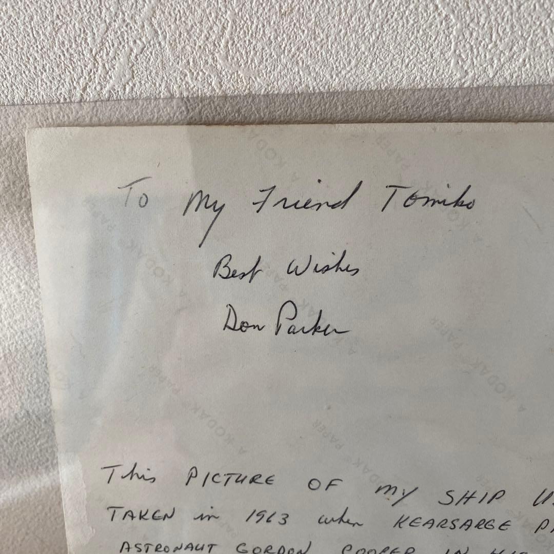 【激・レア】☆1963年『NASA』戦艦写真☆ゴードン・クーパー☆