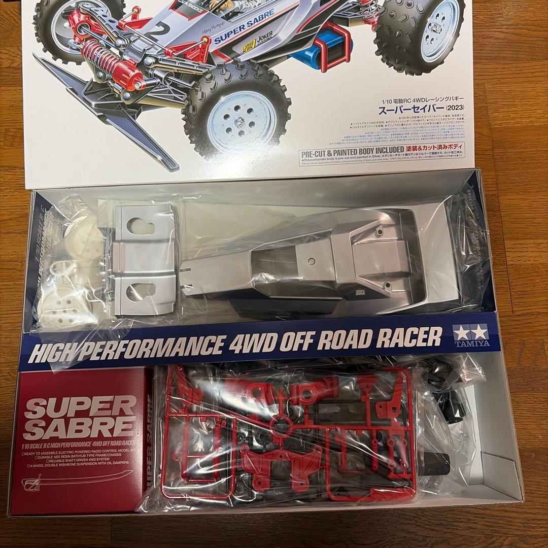 TAMIYA SUPER SABRE 1/10スケール　スーパーセイバー　タミヤ