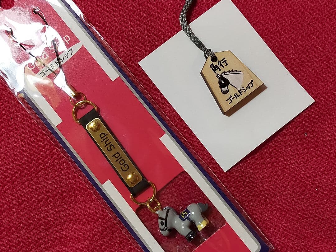 ⑤◆　競馬　JRA　◆　ゴールドシップ　◆　角行将棋駒　フィギュアストラップ　◆