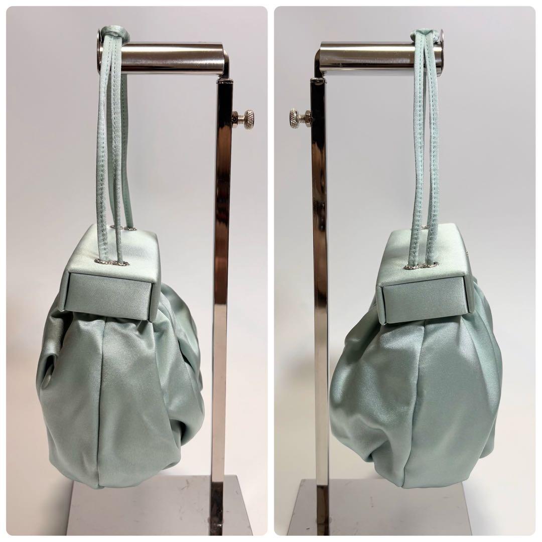 極美品✨デイジーリン アクセサリーポーチ ハンドバッグ ラインストーン ミラー